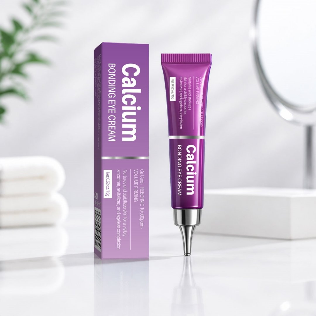10 Set 2 Calcium Bonding Eye Cream 15ml, Anti‑Aging Firming Eye Cream with 8 Clinically‑Validated Peptides, Hyaluronic Acid Hydrolyzed Collagen & Glycerin, Repair Skin Barrier, Smooth Fine Lines, Lightweight Oil‑Free Formula for Daily All‑Skin‑Type Care - Image 1