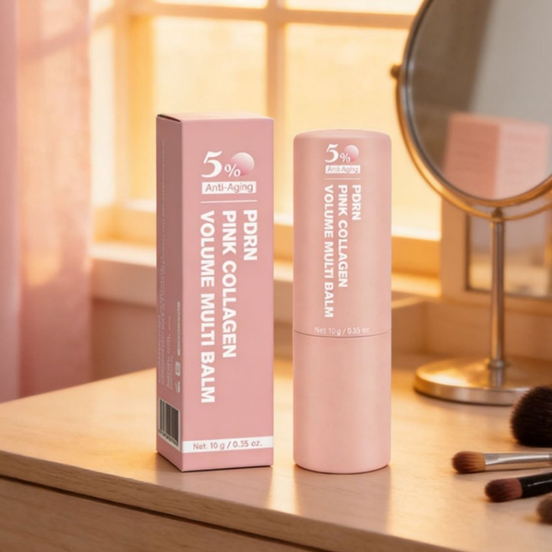 详情-11 Set 2 5% PDRN Pink Collagen Plumping Multi-Balm 10g – Anti-Aging Firming Balm for Face, Nourishing & Smoothing Solid Moisturizer-LUXWTB - Image 1